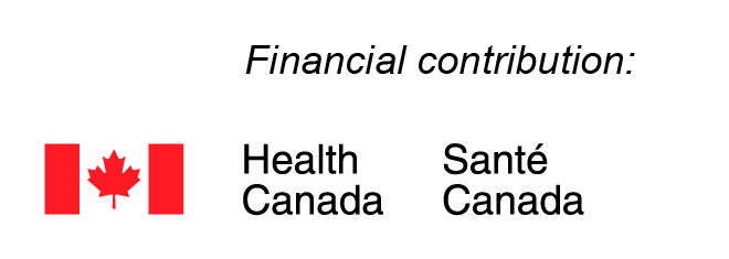 Health Canada logo acknowledging a financial contribution.