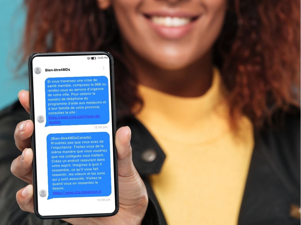 Wellness4MDs Txt Messages Mockups - 4